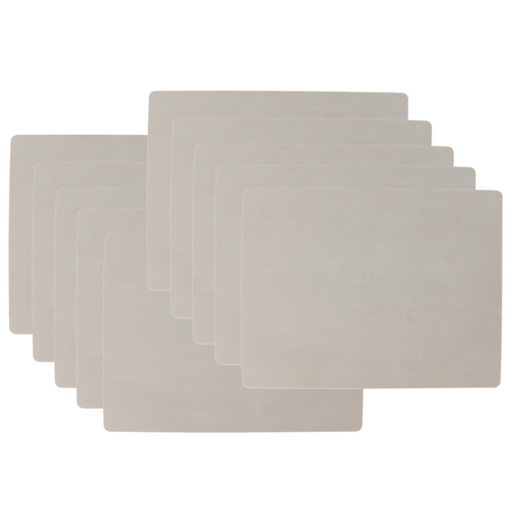 10pcs Tattoo Practice Skin Semi Permanent High Simulation Eyebrow Lip Tattoo Rubber Practice Skin