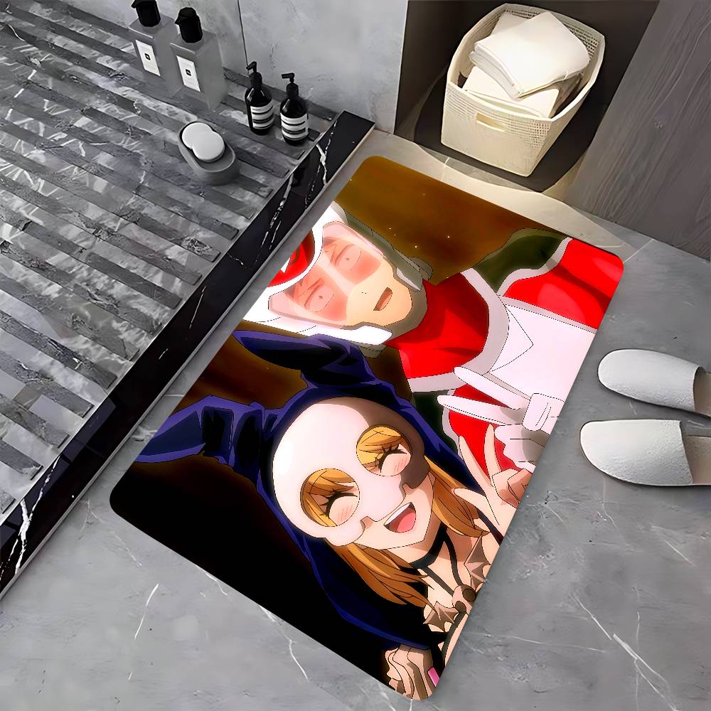 K-Koi W-Wa Sekai Seifuku No Ato Felpudo Rectangular Antideslizante para Hogar Suave Alfombrilla de Baño Puerta Delantera Interior Exterior Alfombrilla Decorativa para Hotel