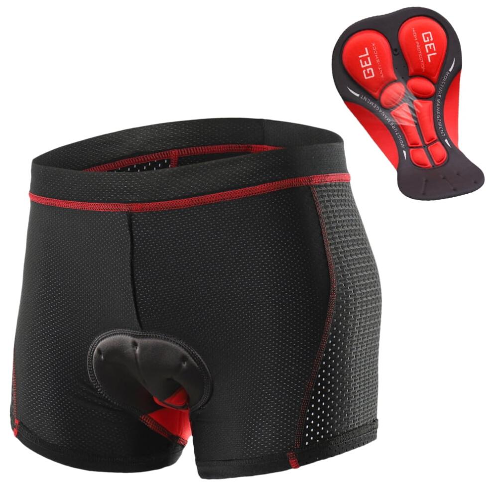 3d Men Cycle Underwear Shorts Breathable Gel Padded Biking Riding Shorts