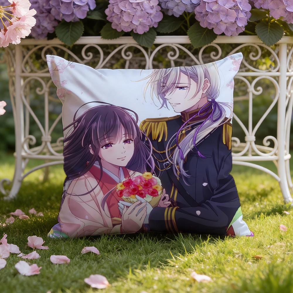 Anime My H-Happy M-Marriage Cushion Cover Home & Car Dual-Scene Pillow Cover: Reversible for Premium Comfort