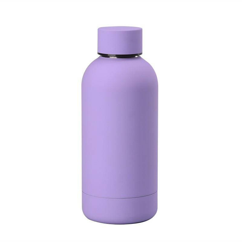 350ml Double Wall Stainless Steel Vacuum Insulated Travel Mug Mini Water Bottle Office Gym Car