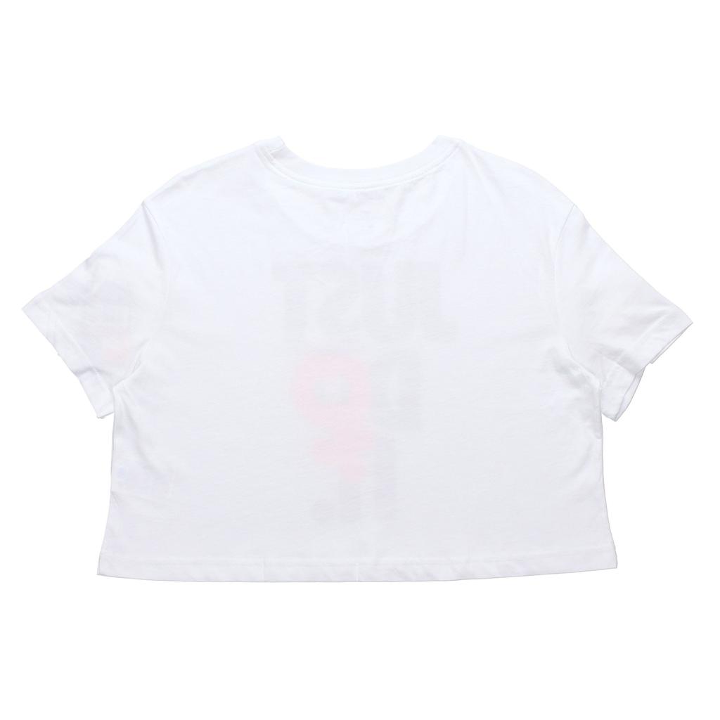 Nike Nsw Rebel Crop Short Sleeve T-Shirt Women Tops White BV7171-100