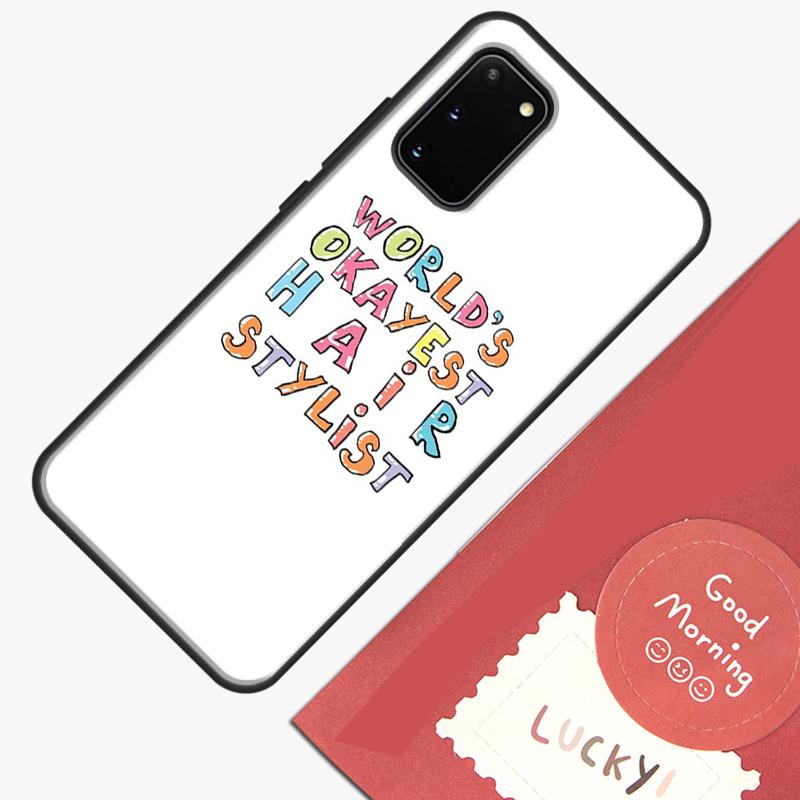 Hair Stylist Hairdresser Phone Case For Samsung Galaxy S25 S26 Ultra S20 S21 S22 S23 S24 Plus S9 S10 S25 FE Cover Shell