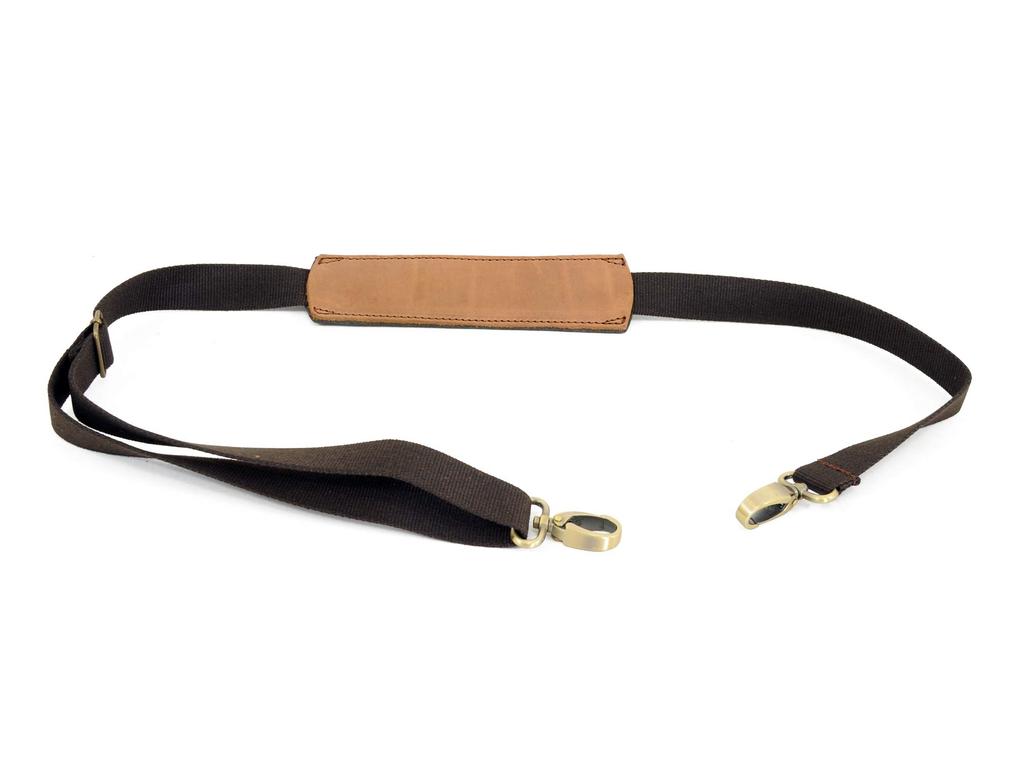 Longride Shoulder Strap with Shoulder Pad Brown CST110BRO (120cm)