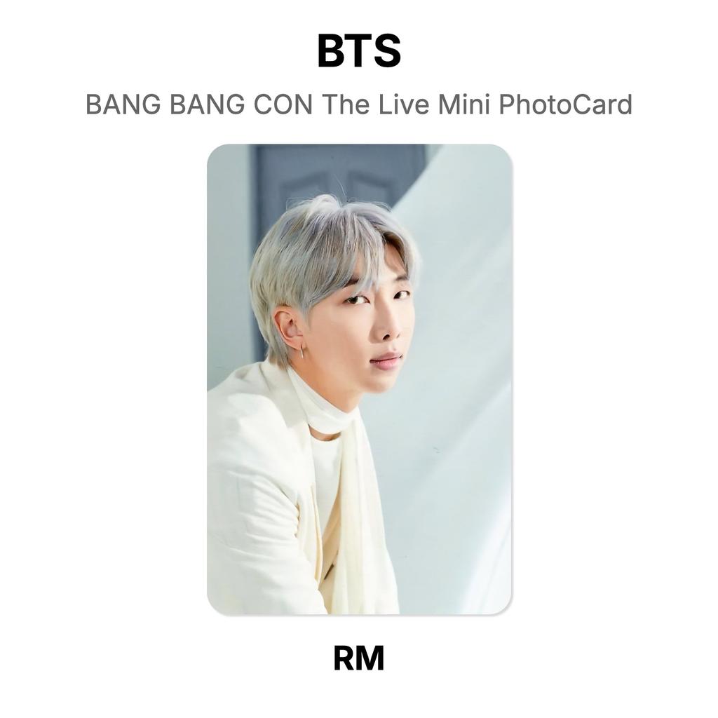 BTS BANG BANG CON The Live Mini PhotoCard Official Photocard