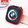 HINB3 Car Portable EVA Bluetooth Earphone Cable Case Storage Bag For BMW X3 X5 M5 M3 E46 E90 E60 F10 E39 F30 E36 G30 E87 E70