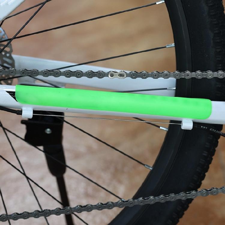 Road Bike Down Tube Frame Protector Silicone Sticker Bike Chainstay Protector