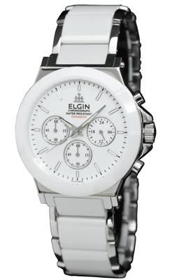 Watch Ceramic Chronograph Quartz White [Clearance Sale] Men's FK1417C-W