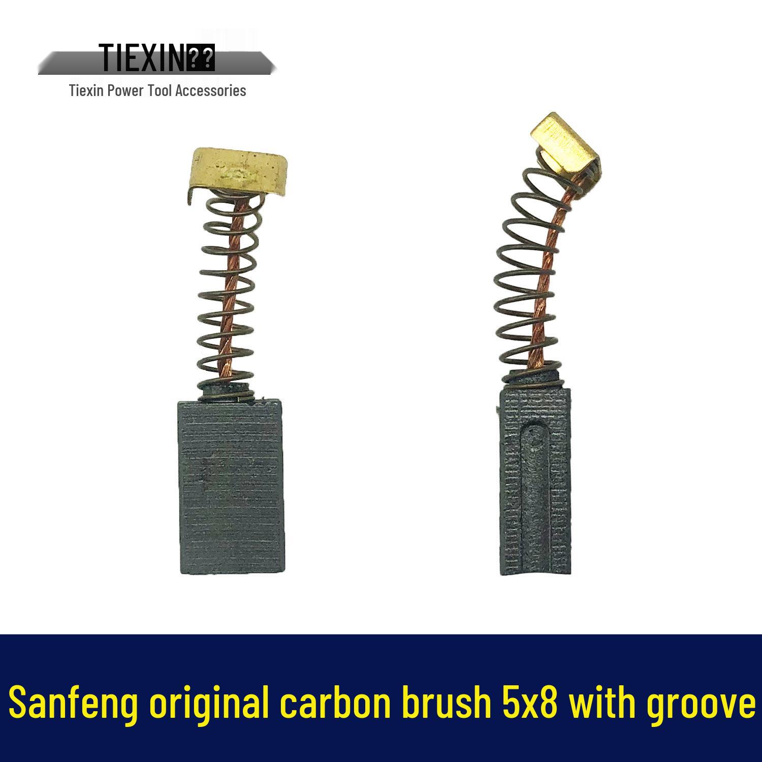 

Sanfeng Original Carbon Brush 5x8 for Angle Grinder Power Tools - Item No. 07089
