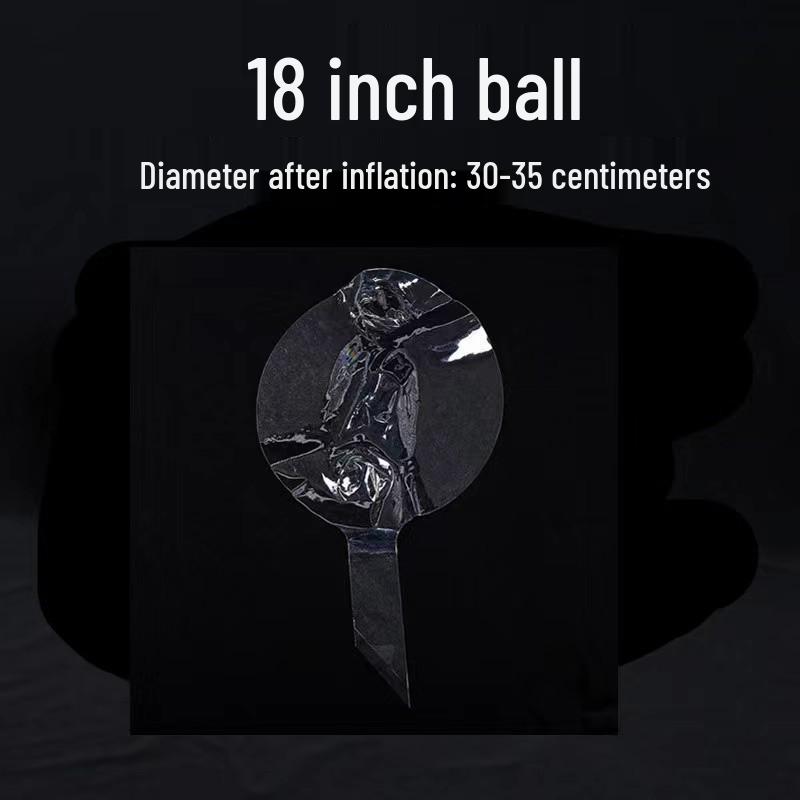 Influencer Bobo Balloon No-Stretch Bouquet - Transparent Wedding & Birthday Decoration