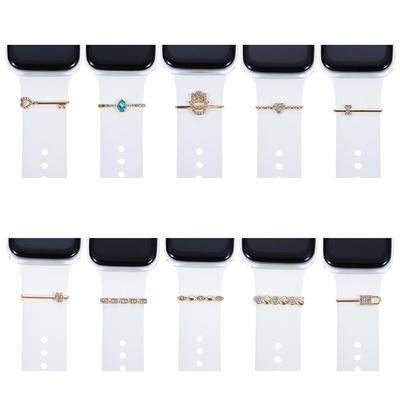 Kreative Diamantnägel Uhrenarmband Ornament Armband Zubehör Armband Charms Dekorativer Ring