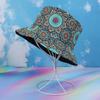 Gorgeous Retro Style Geometric Graffiti Double-sided Fisherman Hat Suitable for Everyday Shade Everything