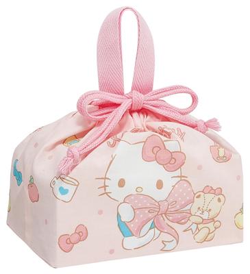 Τσάντα με κορδόνι για μεσημεριανό με βάση Παιδική Κατασκευασμένη στην Ιαπωνία Sanrio Hello Kitty Μεγάλη Κορδέλα Κορίτσια KB7 Παιδική