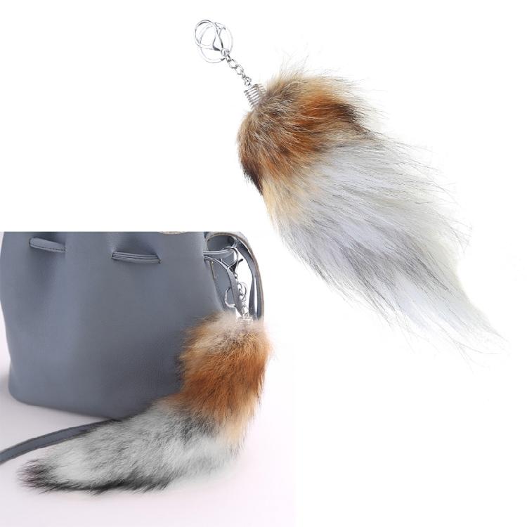 Foxtail Unisex Keyrings Alloy Material Handbag Decoration Unique Key Pendant
