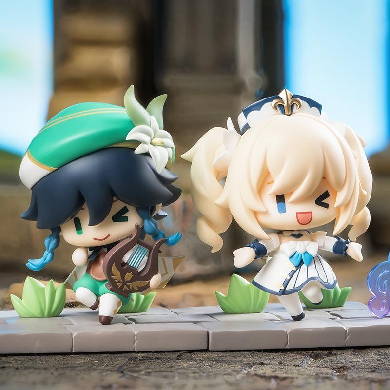 Stunning Genshin Impact Hand-painted Pvc Character Figurine Perfect For Fans And Collectors 8*5*7.5cm