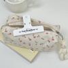 Small Flowers Floral Pencil Bag Fresh Style Pen Bag Pencil Cases  School Supplies