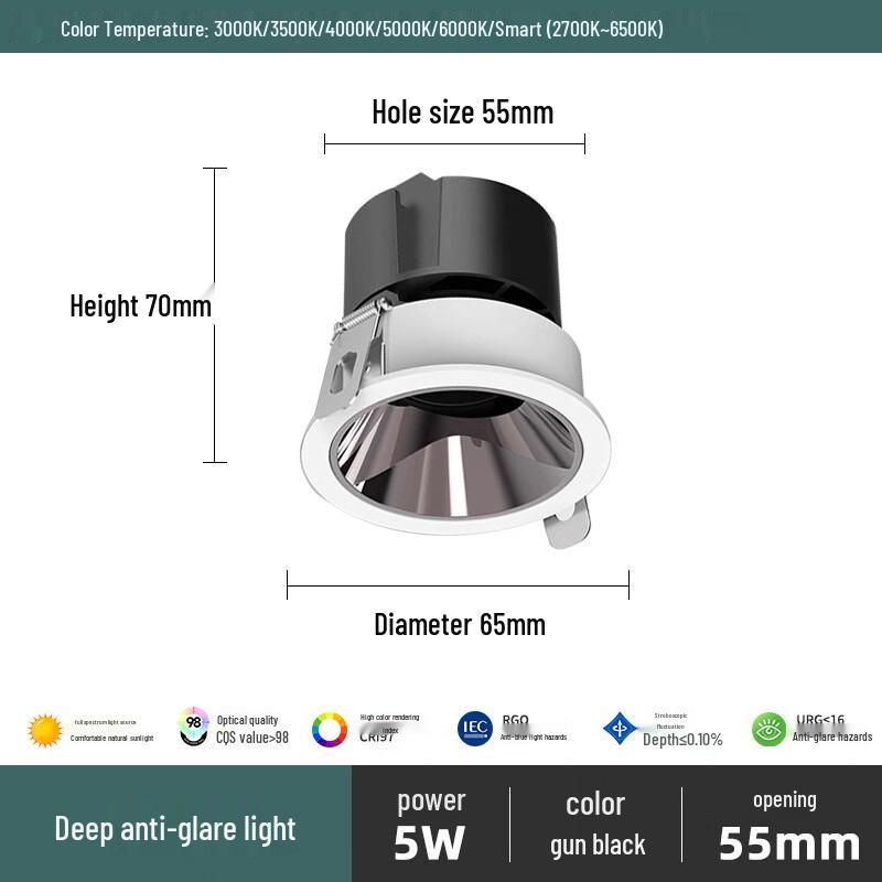 

Nufeng Smart Full Spectrum LED Spotlight