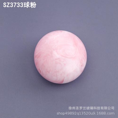 15mm Resin Perfume Bottle Cap, Hand-Polished Sphere & Cylinder Shape, Crimp Neck Spray Lid for Refillable Atomizer