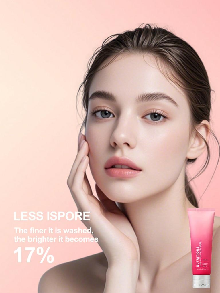 ESTÉE LAUDER Nutritious 2-in-1 Foam Cleanser 125ml - Gentle Deep Cleansing Face Wash