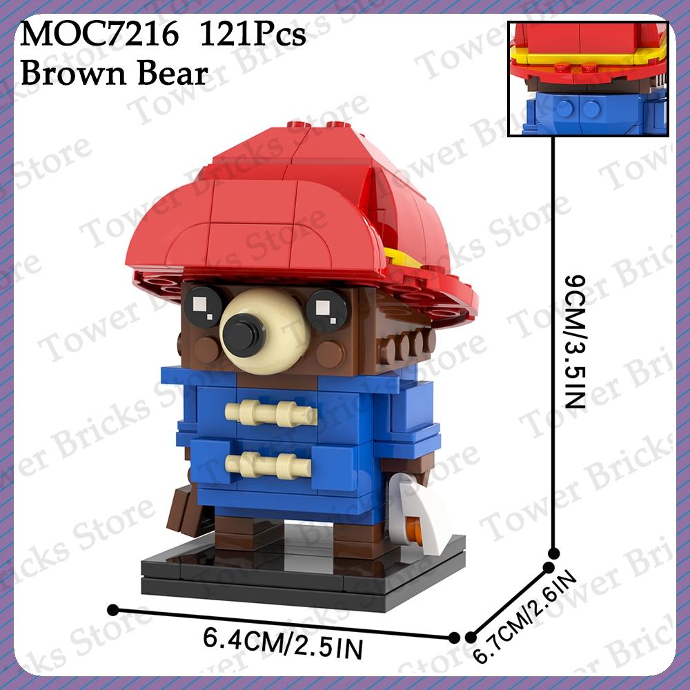 MOOXI Wednesday Thoning Brickheadz MOC Fantasy Figures Building Blocks Set Toys For Children Adult Friends Gift Compatible Brick