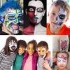 Face & Body Paint Water Based Makeup Painting Pigment Safe NonToxic Hypoallergenic Facepaint Easy