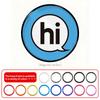 For MINI Cooper S JCW Countryman Clubman 3D Metal Car Front Grill Emblem Badge Decoration Universal Car Styling Accessories