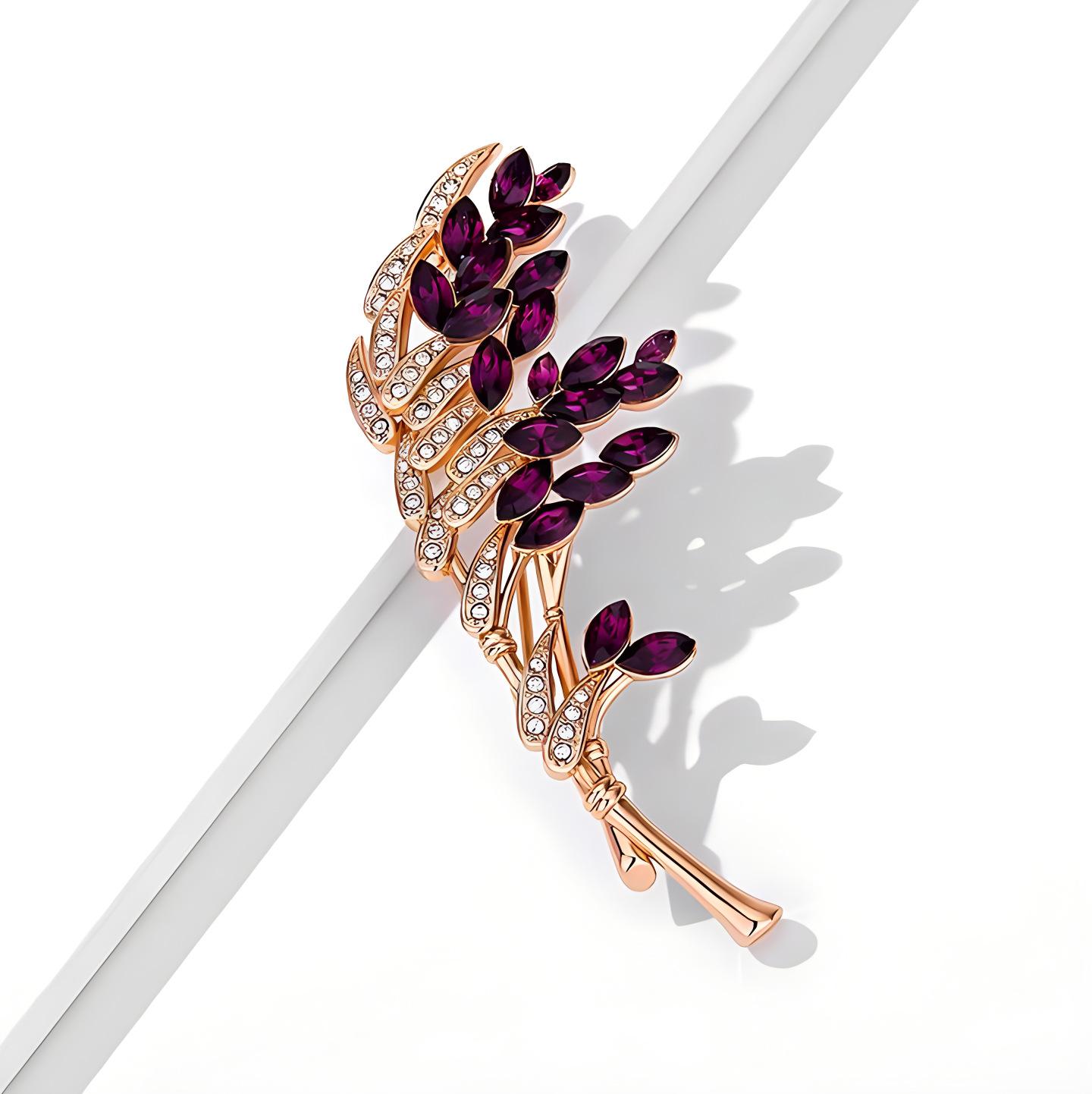 

Брошь Ao Bamboo, высококачественная женская нежная бамбуковая индивидуальная корсажная ниша, высококачественные аксессуары для костюма