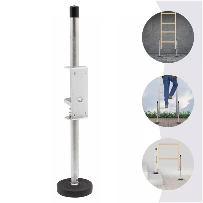 Ladder Leveler Pair with Rubber Feet Adjustable Ladder Leg Leveler for Extension Ladders Ladder Feet Stabilizer Ladder