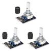 1-10PCS 360 Degree Rotary Encoder Module KY-040 Brick Sensor Development Board with Knob Cap Potentiometer KIT DIY for Arduino