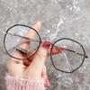 Myopia Glasses For Women Men Retro Blue Light Blocking Computer Glasses Polygon Metal Thin Frame Optical Eyeglasses 0 To -600