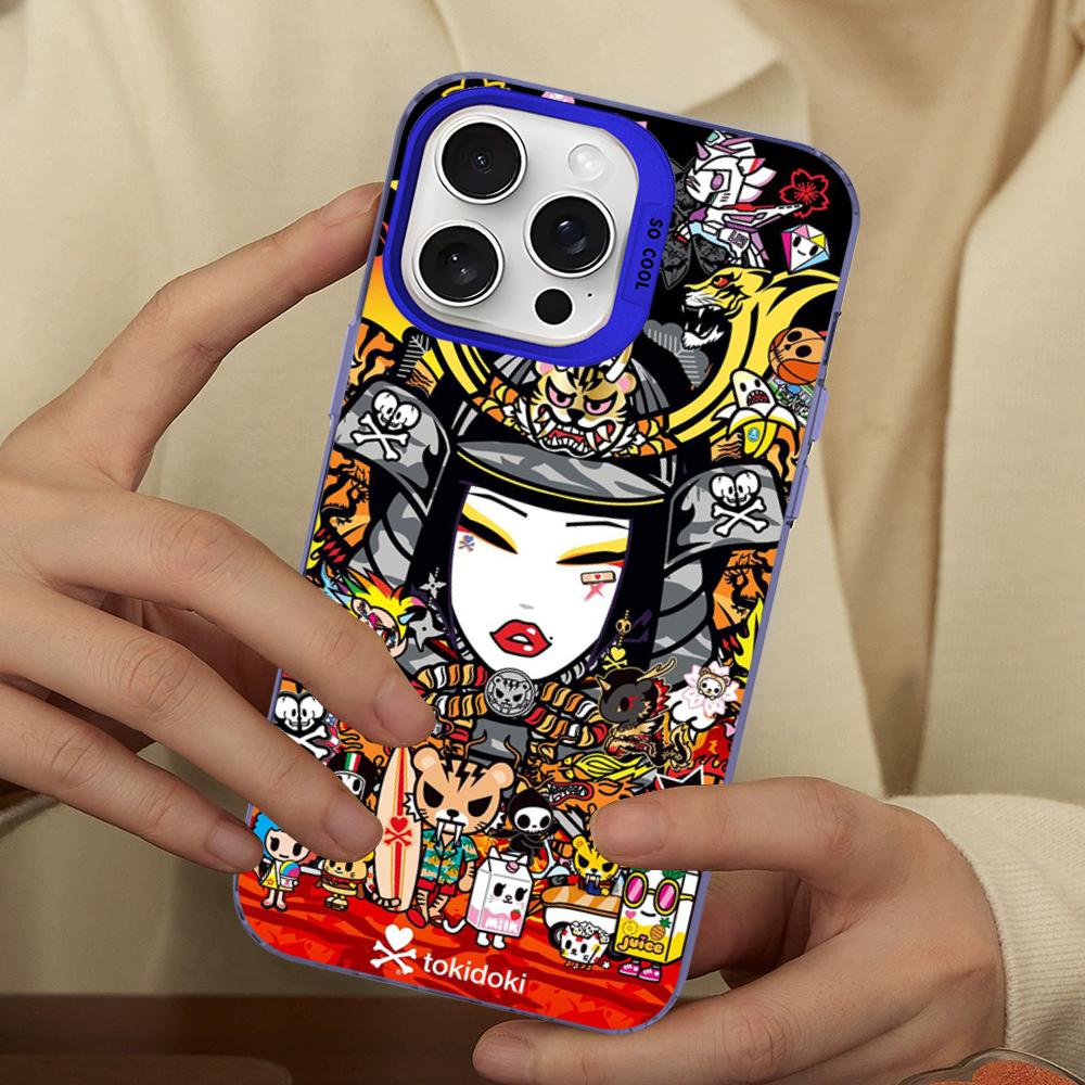 Japan Tokidokis Phone Case For IPhone 16 15 14 13 12 11 Pro Max X XR XSMAX 8 7 Plus Matte Shockproof Back Cover