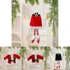 Christmas Tree Fabric Hanging Decor With Elf Legs For Holiday Window Display