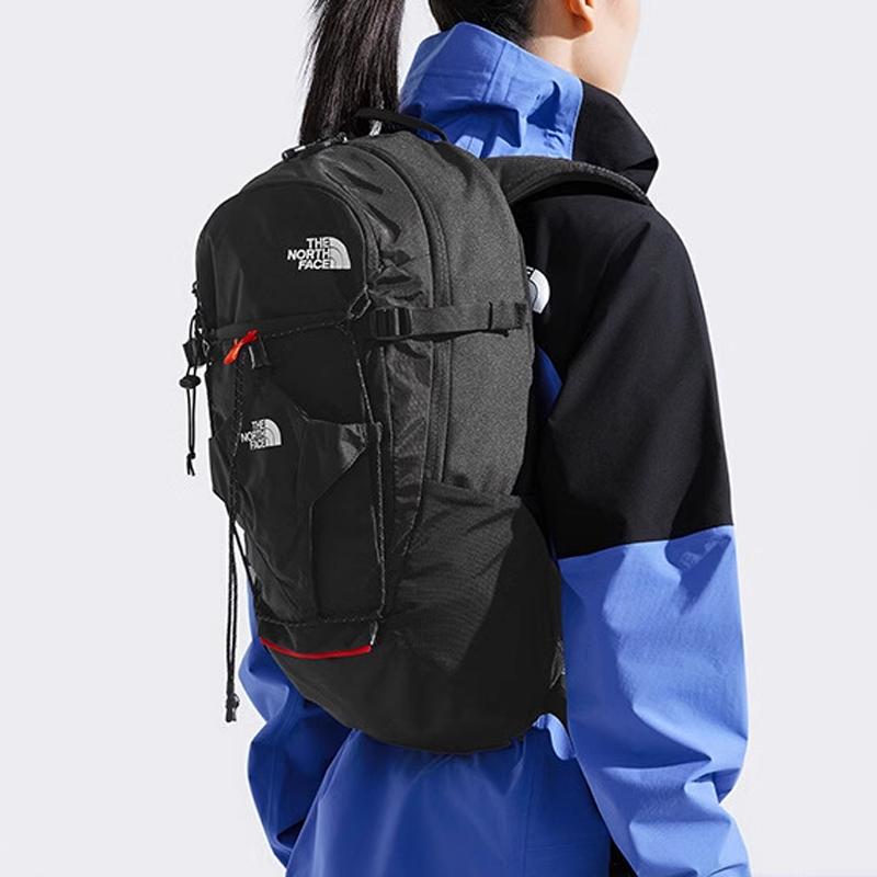 The North Face 24L Lightweight Outdoor Backpack Unisex Backpacks Cosmic-Black NF0A8BKF-KX7