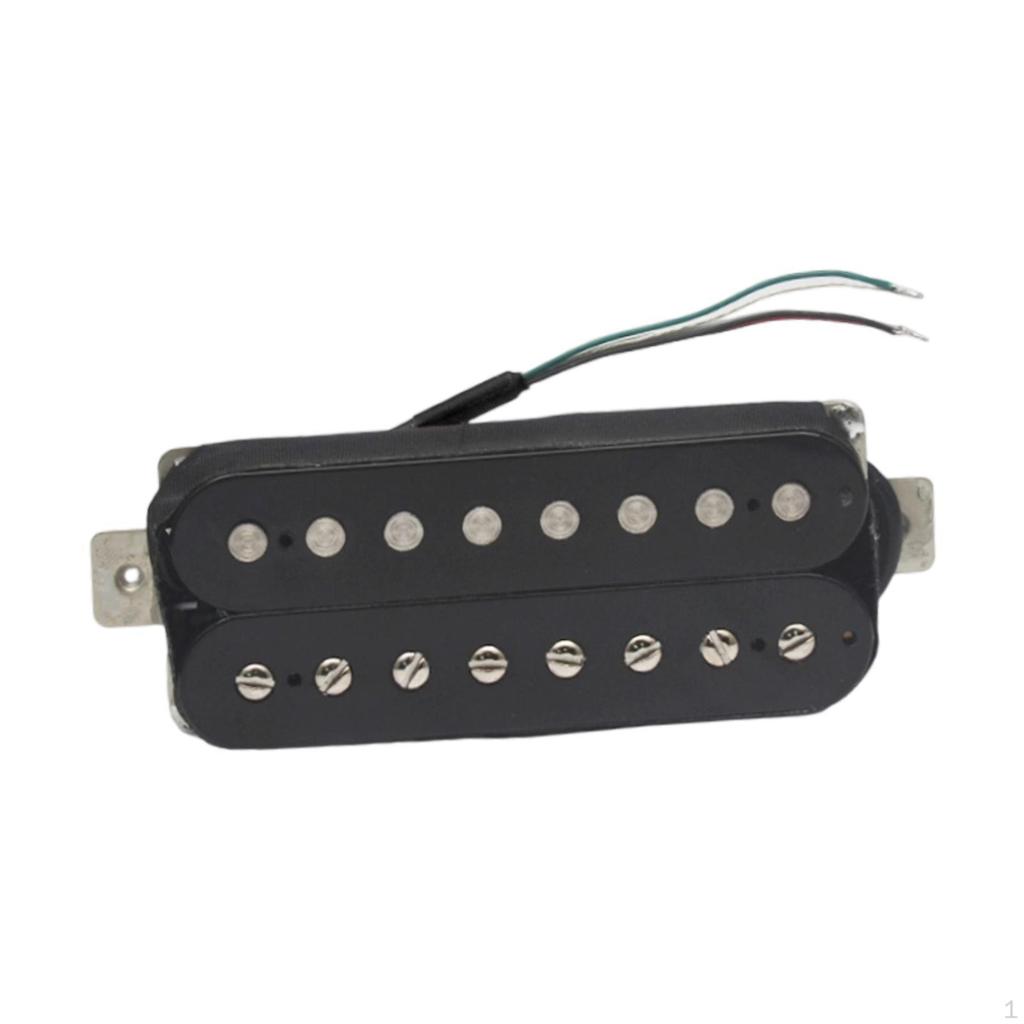 8 String Electric Guitar Humbucker Pickup Alnico 5 Bass Replacement Accessory