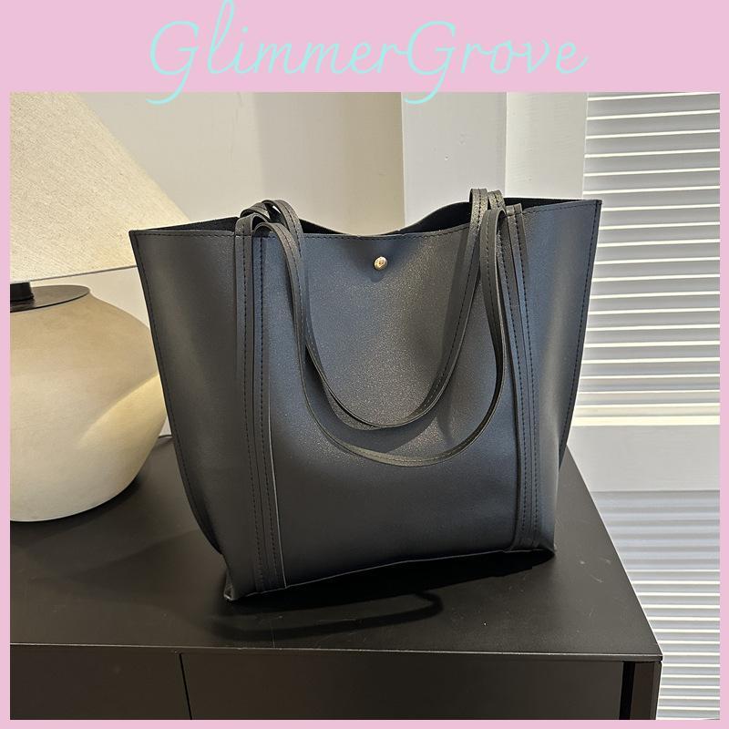 Vintage Style Large Capacity Women's Tote Bag Minimalist Design For Daily Use