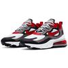 New Nike Air Max 270 React Black Iron Grey University Red CI3866-002