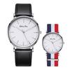 [VALENTINO RUDY] VALENTINO RUDY Men's Leather & NATO Strap Watch Set VR1054A-WTBK