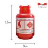 Creative Children's Christmas Gift: Gas Cylinder Piggy Bank Home Decoration
