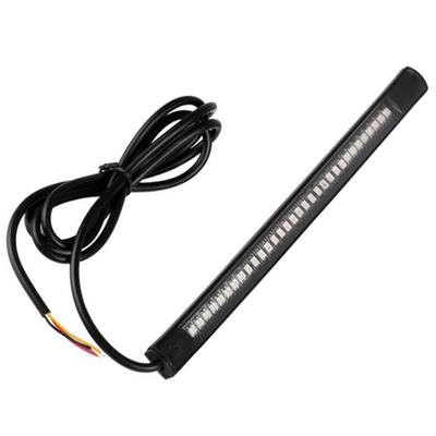 Multifunctions Led Motorcycle Strip Light Brake Tail Turn Signal License Plate