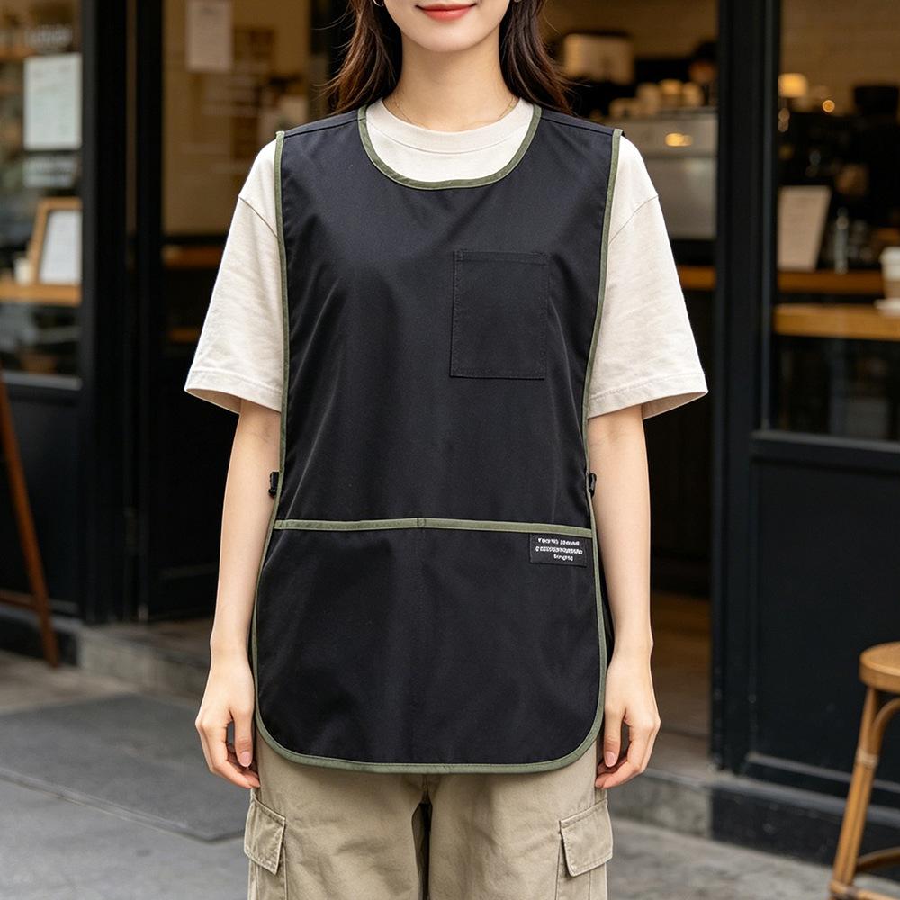 

Vest Apron, Kitchen Household Work Clothes, Catering Work Special Waterproof Apron