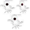 Wodoodporny Elastyczny Pokrowiec na Podłokietnik Krzesła Krzesło Biurowe Pokrowiec Odporny na Błoto Pokrowiec na Krzesło i Krzesło Komputerowe