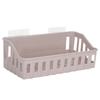 Punch Wall Mounted Shampoo Holder Storage Shelf Rack   Bathroom Supplies
