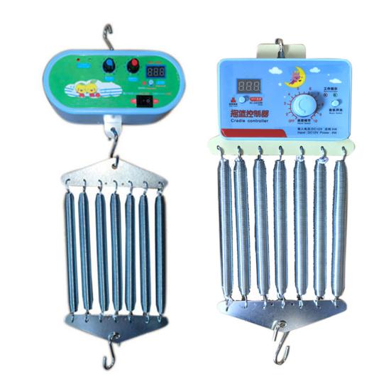 Spring Cradle Motor with Controller No Noise Electric Baby Swing Controller Motor Up To 20kg/44 Lbs Hanging Baby Cradle Motor with Timer Adjustable