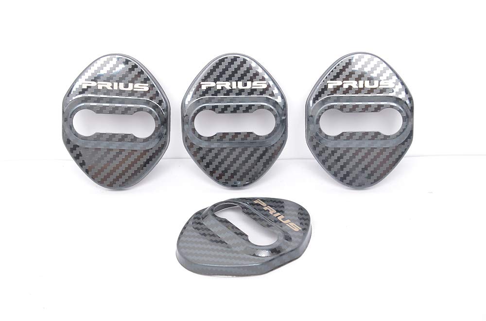 TOYOTA Prius 50 Series Door Striker Stainless Steel Cover Metallic