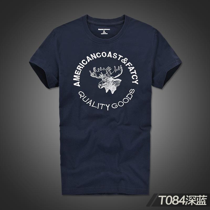 New Summer Men's T-shirt Retro Pure Cotton Printing Loose Casual Fashion Sports Short-sleeved Men's and Women's Loose T-shirt