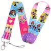 MINISO Portachiavi Lanyard Portacarte ID Credito Pass Ciondolo Cellulare Laccio da Collo Portapass Portachiavi