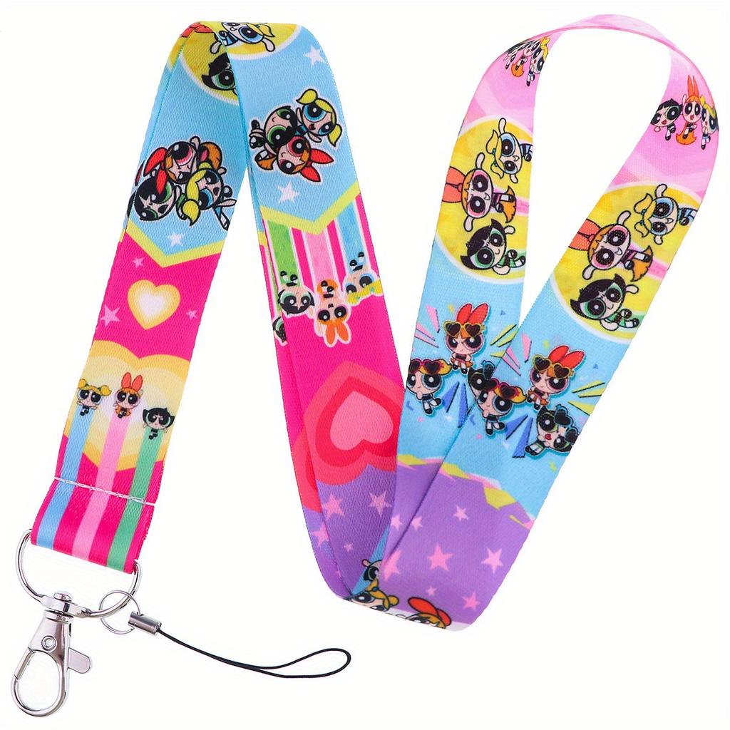 MINISO Portachiavi Lanyard Portacarte ID Credito Pass Ciondolo Cellulare Laccio da Collo Portapass Portachiavi