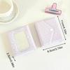 Cartoon 40 Pockets Angel Wings Photo Card Pouch Style Album For 2.3x3.9 Inch Mini Handy Name Card K-pop Star Album With Button