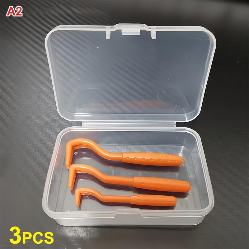 Tick Remover Tool Set Portable with Storage Case Safe Painless Removal for Dogs Cats Outdoor Hiking Travel Use