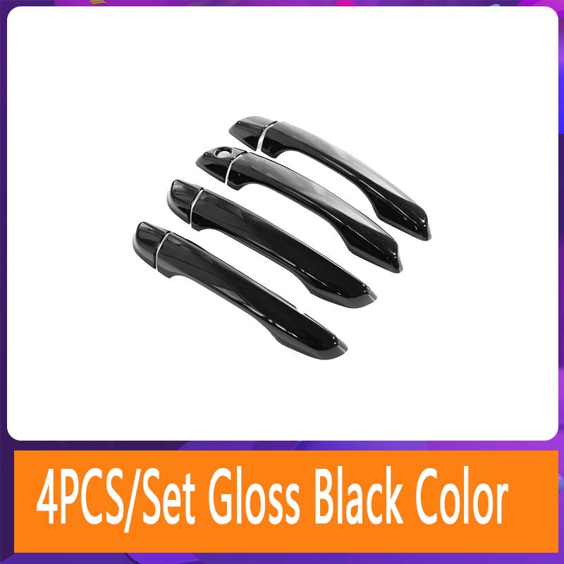 Car Door Handle Cover Trim For Peugeot 208 P21   2022 2023 Scratch Proof Set Chromium Styling Exterior Parts